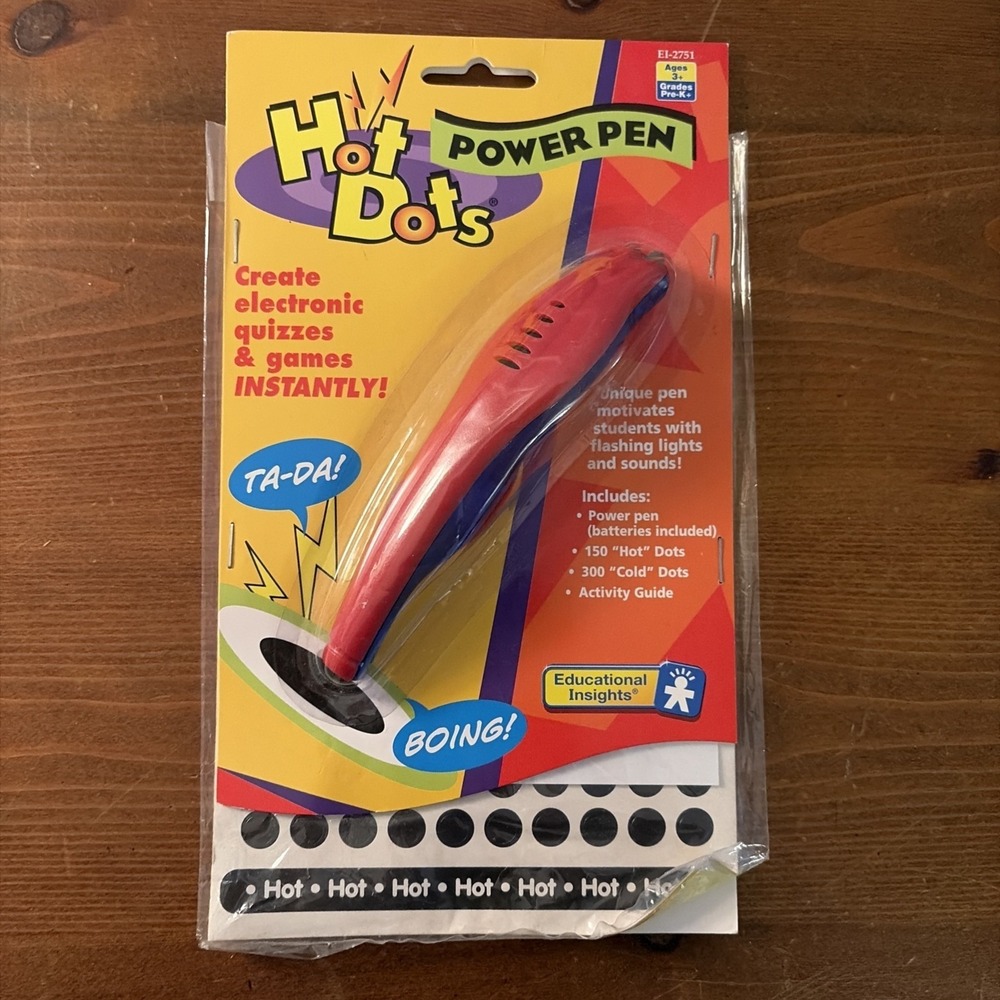 2004 Hot Dots Power Pen New‎ In Package E1-2751